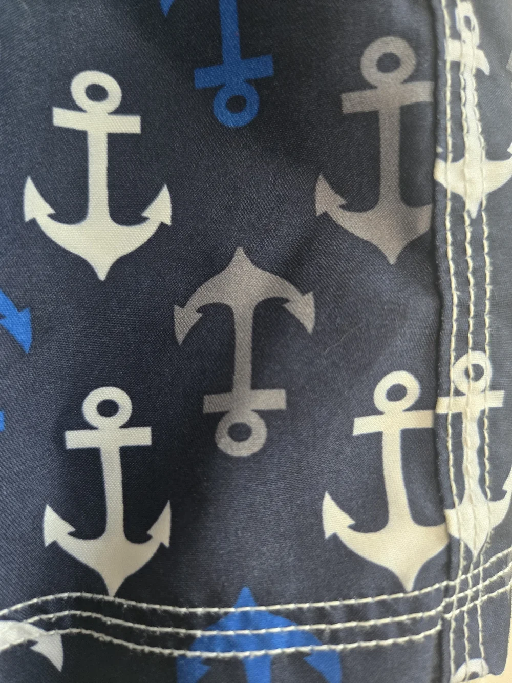 Gymboree Navy Anchor Print Kid's Swim Shorts